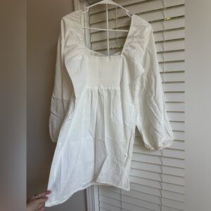 Free people long sleeve mini dress